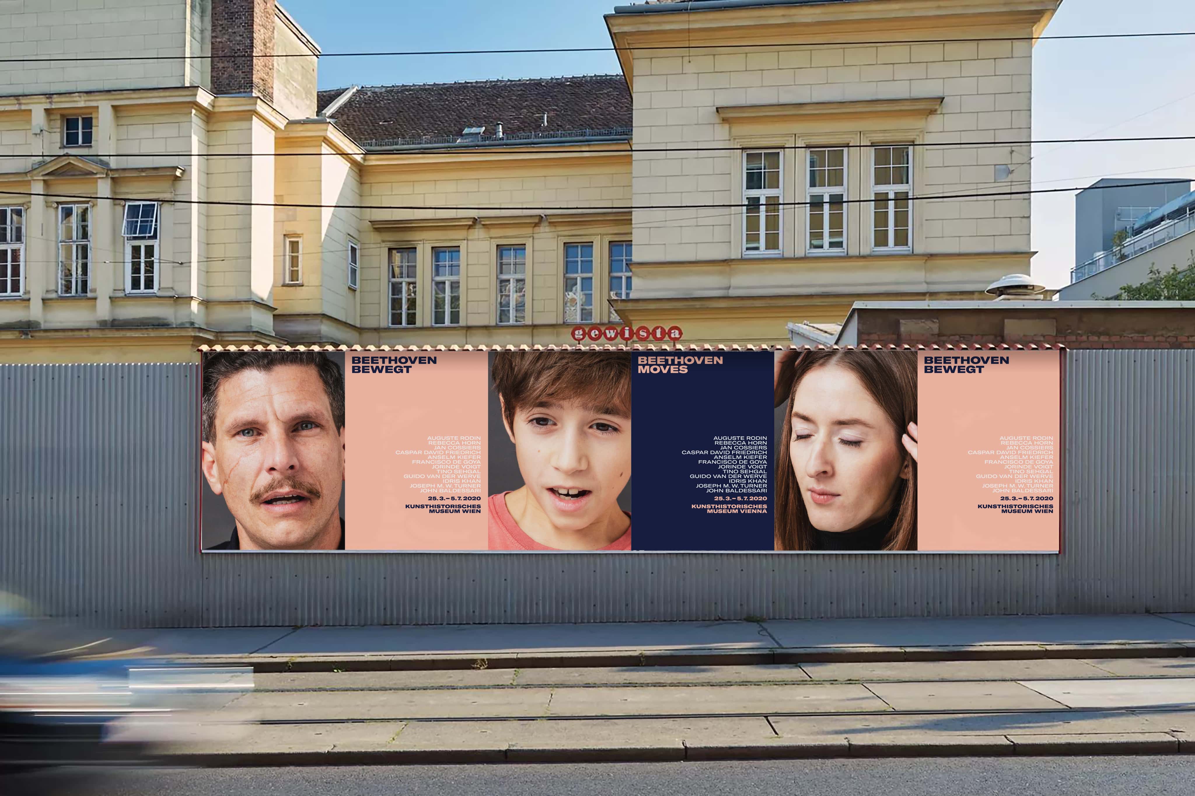 Kunsthistorisches Museum Wien Beethoven Plakatkampagne