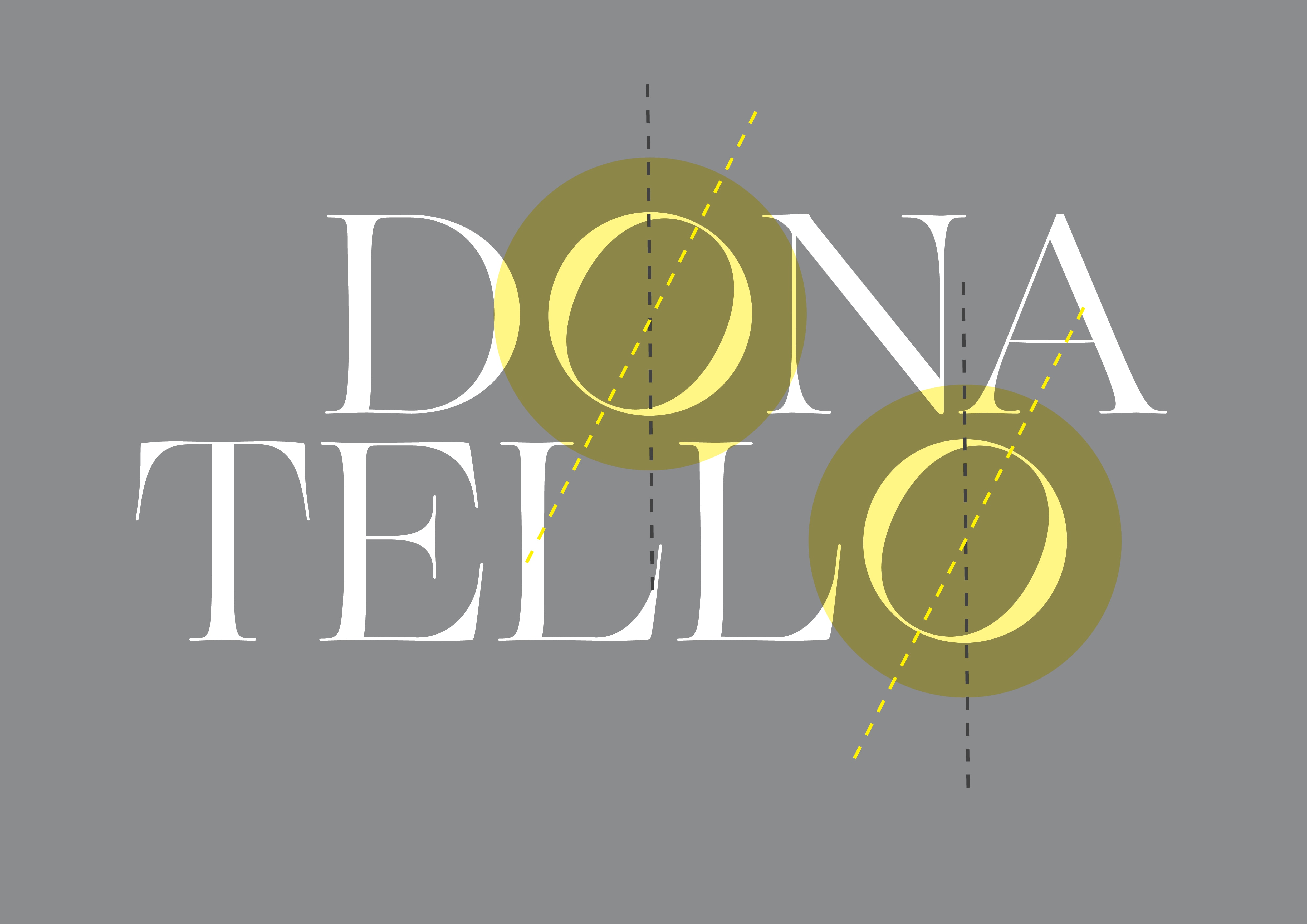 Donatello Gemaeldegalerie Berlin Typografie Abfolge